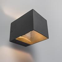 QAZQA Set van 4 moderne wandlampen antraciet - Transfer - thumbnail