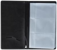 Sigel SI-VZ171 Visitekaartmap Kunstleer Zwart Voor 120 Kaarten - thumbnail