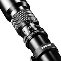 Walimex 12701 500 mm 0.000787037037037037 DSLR-lens (filterdiameter 67 mm, met uittrekbare lenskap) voor T2 bajonet zwart - thumbnail