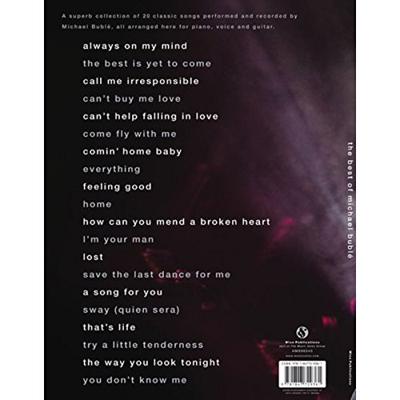 Wise Publications The Best Of Michael Bublé Specially arranged for piano, voice, guitar