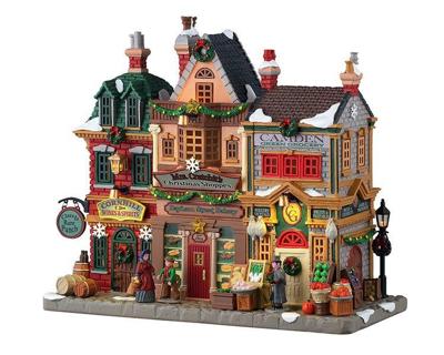 Mrs. Cratchit's Christmas Shoppes 16x30x27 cm Kerstdorp LEMAX - Lemax
