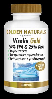Golden Naturals Visolie Gold 50% EPA & 25% DHA Capsules