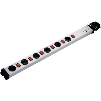 Ehmann 0232x00062301 Overspanningsveilige stekkerdoos 6-voudig Grijs Randaarde stekker 1 stuk(s) Ehmann 0232x00062301 Overspanningsveilige stekkerdoos 6-voudig Grijs Randaarde stekker 1 stuk(s)