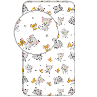 Tom & Jerry Hoeslaken Eenpersoons - 90 x 200 cm - Multi - thumbnail