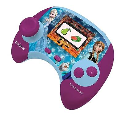 LEXIBOOK - Tweetalige Frans/Engelse educatieve console - Frozen 2,8 inch LCD-scherm - Paars - JCG100DPi1
