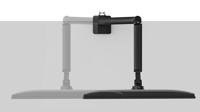 Neomounts ds70-250bl1 desk monitor arm, clamp/grommet, 9 kg, 17" - 35", 100x100 mm, black - thumbnail