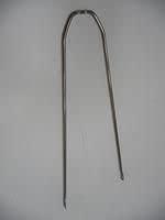 Gazelle Spatbordstang 28 inch 349 mm - zilver