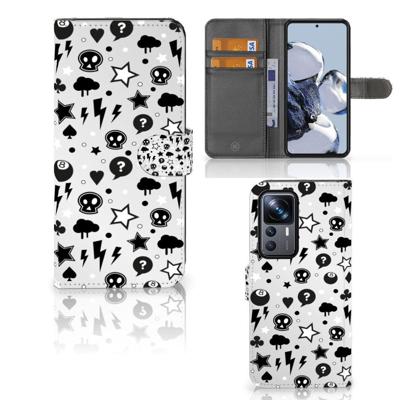 Telefoonhoesje met Naam Xiaomi 12T | 12T Pro Silver Punk Telefoonhoesje met Naam Xiaomi 12T | 12T Pro Silver Punk