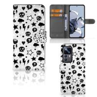 Telefoonhoesje met Naam Xiaomi 12T | 12T Pro Silver Punk - thumbnail