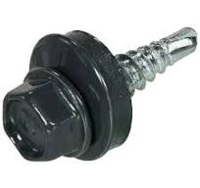 Dak&Gevel Profielplaatschroef Vz 6K Zwart Ral9005 4.8X20 | 50 stuks - 6304.01.37122 - thumbnail