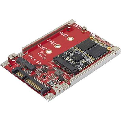 Interface-converter [1x mSATA-bus, M.2 NGFF - 1x SATA-combi-stekker 15+7-polig]