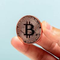 Bitcoin munt - Bronskleurig - thumbnail