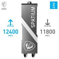 MSI SPATIUM M570 PRO PCIe 5.0 NVMe M.2 2TB FROZR - thumbnail