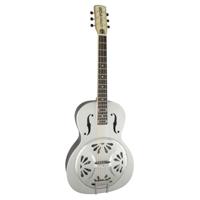 Gretsch G9221 Bobtail Round-Neck Steel Body elektrisch-akoestische resonatorgitaar - thumbnail