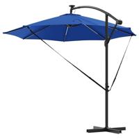 Cantilever Banana Parasol azuurblauw 294 x 294 x 248 cm - thumbnail