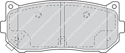 Remblokken set FDB1569