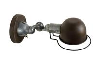 Lucide HONORE - Wandlamp - 1xE14 - Roest bruin - thumbnail