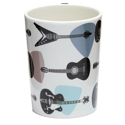 Headstock Gitaar - Gevormd Handvat Keramiek Mok