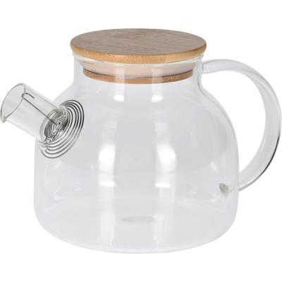 Glazen theepot 800 ml met Filter Theepotten/theekannen van Glas