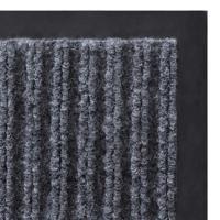 VidaXL Deurmat 90x60 cm pvc grijs - thumbnail