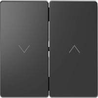 Merten MEG3855-6034 Wisselschakelaar Afdekking System Design Antraciet 1 stuk(s) - thumbnail