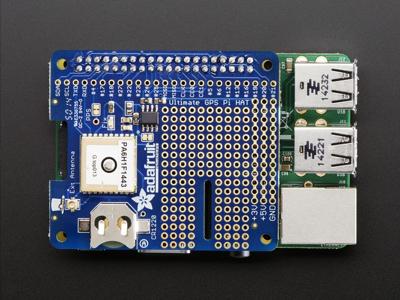 Adafruit Ultimate GPS HAT for Raspberry Pi [ADA2324]