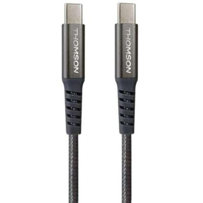 Kabel - THOMSON - Opladen & Data - USB-C naar USB-C - 100W - 1,5m