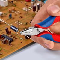 Knipex Elektronica-montagetang met meer-componentengrepen 130 mm - 3612130 - thumbnail