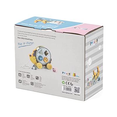 Oku Polarb houten egel vormenstoof trekfiguur