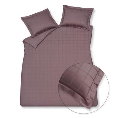 Vandyck Vandyck Home 78 Check 300Tc Dekbedovertrek 1-persoons (140x200/220) moonscape