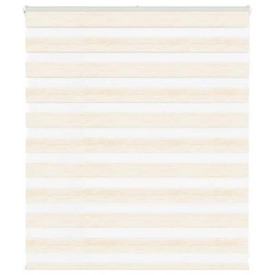 Zebra rolgordijn 135x100 cm stofbreedte 130,9 cm marmerbeige Zebra rolgordijn 135x100 cm stofbreedte 130,9 cm marmerbeige