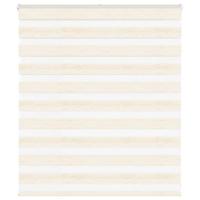 Zebra rolgordijn 135x100 cm stofbreedte 130,9 cm marmerbeige - thumbnail
