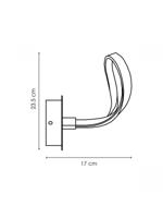 Home sweet home wandlamp LED String ↔ 17 cm - wit - thumbnail