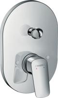 Hansgrohe Logis ééngreeps badmengkraan afbouwdee voor inbouwdeel 31741180, chroom - thumbnail
