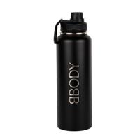 BBody Stainless Steel Bottle XL Zwart 1St - thumbnail