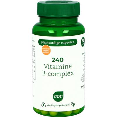 AOV 240 Vitamine B complex Capsules AOV 240 Vitamine B complex Capsules