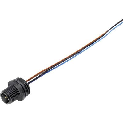 binder 76 4331 0011 00004-0200 Miniatuur-rondconnector Flensstekker Totaal aantal polen: 4 1 stuk(s)