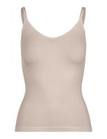 Dames hemd - spaghetti bandjes - Plain Top - Basic vrouwen onderhemd microfiber - thumbnail