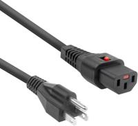 ACT AK5333 Netsnoer USA Male/C13 IEC-Lock | Zwart | 2 meter | PC1063 | 5-Pack - thumbnail