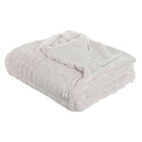 Deken Home ESPRIT Beige 220 x 240 x 1 cm - thumbnail