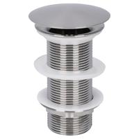 Differnz afvoerplug Mix & Match always open L mat chroom - thumbnail