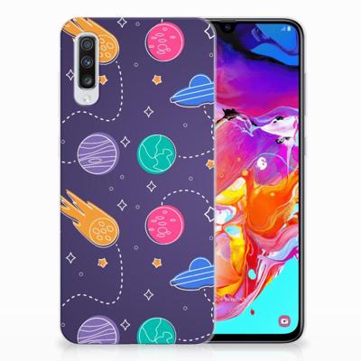 Samsung Galaxy A70 | Sillicone Back Cover | Space