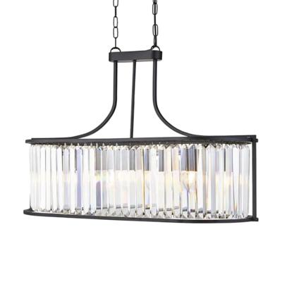 Searchlight Zwarte klassieke kroonluchterVictoria - 8095-5BK