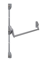 Lips FLAT101Z Paniekopener Freedom Line Model T | met duwstang | 2 - 3 sluitpunten zijwaarts met nachtschootblokkering | 860mm kleur - thumbnail