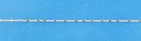 TFT Zilveren Ketting Blokjes 1,1 mm 80 cm - thumbnail