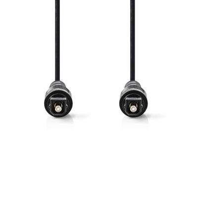 Nedis Optische Audiokabel | TosLink Male naar TosLink Male | 3 m | 1 stuks - CAGB25000BK30 CAGB25000BK30