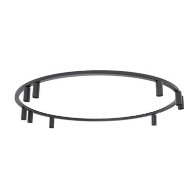 Lyora Cirkel opbouwspotsFourty 9x GU10 - zwart - 11950