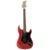 Fazley Outlaw Series Sheriff Basic HH Red elektrische gitaar met gigbag - thumbnail