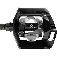 Pedaalset Shimano Click'R T421 platform + enkelzijdig SPD met SM-SH56 plaatjes - zwart - thumbnail