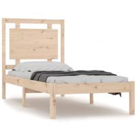 Bedframe massief hout 100x200 cm - thumbnail